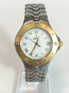 Ebel Sportwave Stainless Steel & 18K Gold Watch